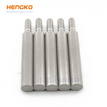 stainless steel air aeration carbonation diffusion stone 2 um, fittings for 1/4 inches tubing